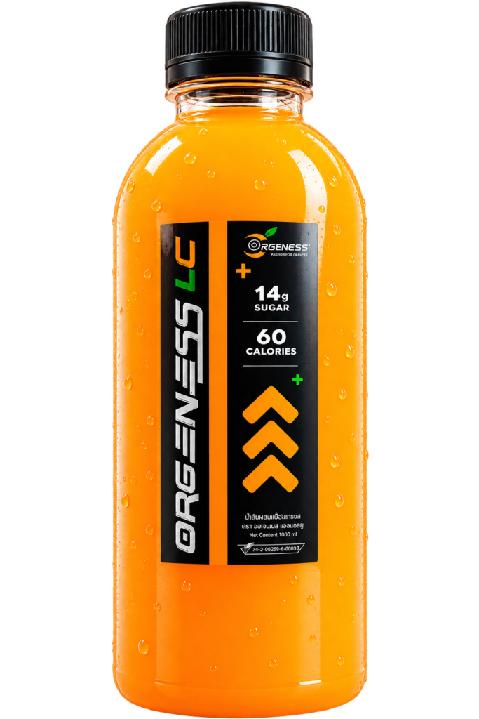 น้ำส้มสูตร Low Calories (Orgeness Premium)